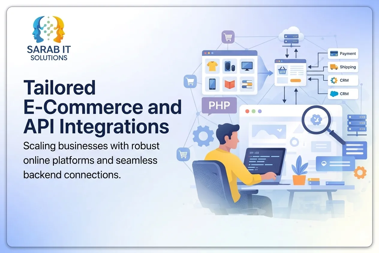 Ecommerce website development solutions