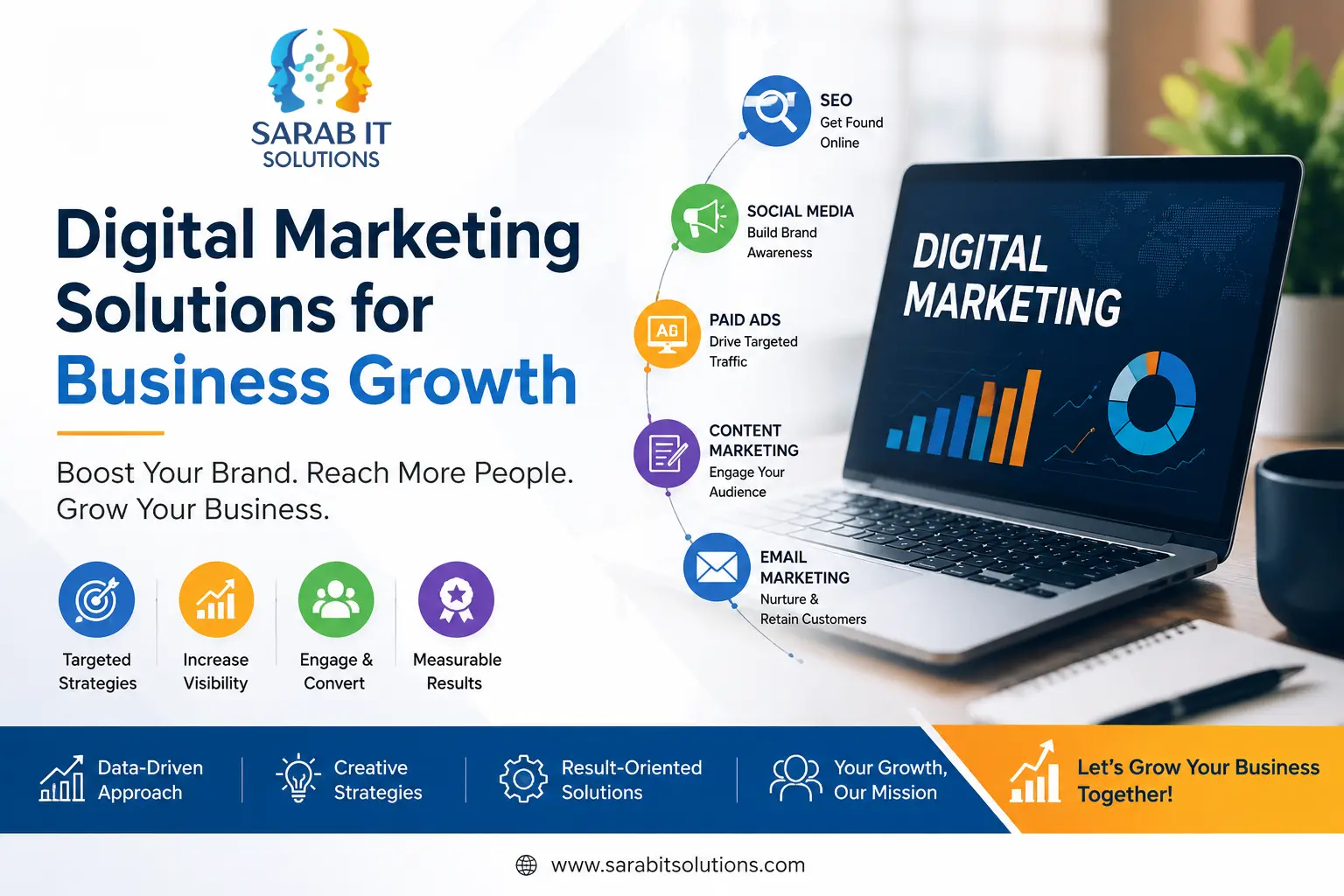 Digital marketing services for business growth and online visibility